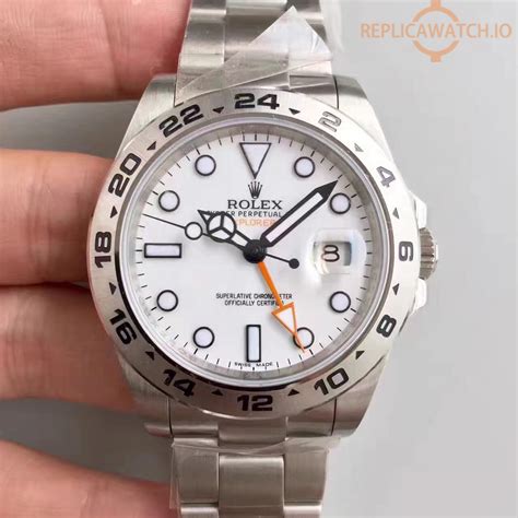 rolex explorer ii fake